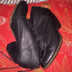 Leather Ankle Booties